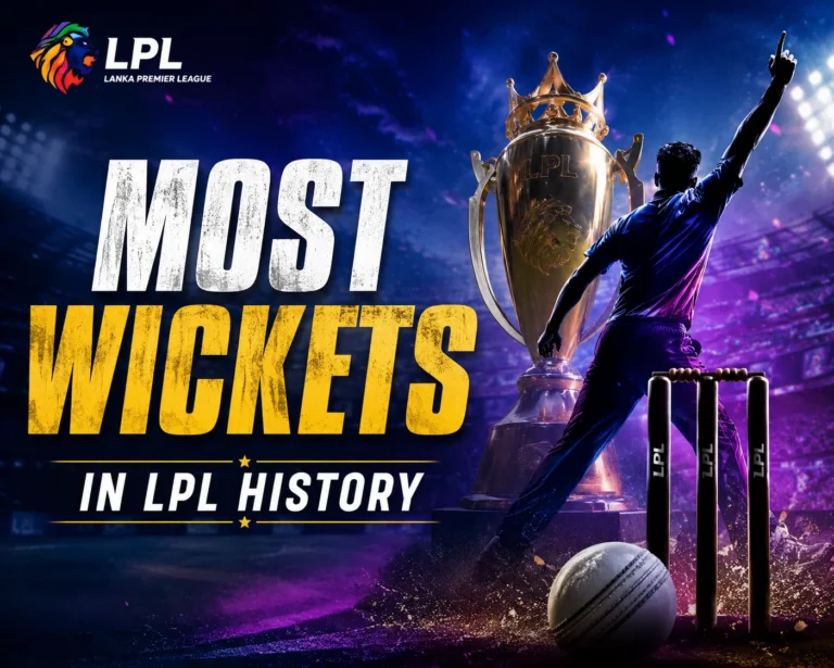Most wickets in LPL history